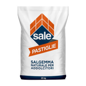 ITALKALI PASTIGLIE DI SALGEMMA NATURALE ADDOLCITORE SALE IN SACCHI DA 25 KG SACCO
