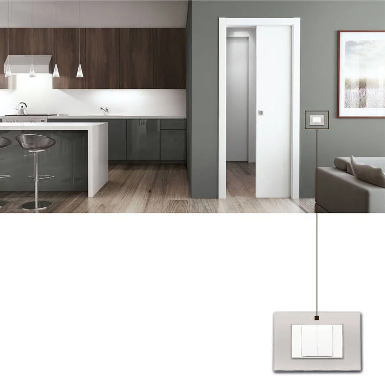 Punto luce ad infrarossi su controtelaio Switch Scrigno BIANCO - immagine 2
