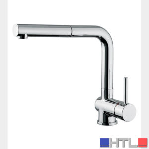EMMEVI MISCELATORE LAVELLO CON DOCCETTA ESTRAIBILE SERIE PIPER ART.45084