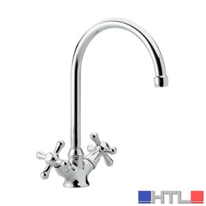 EMMEVI MONOFORO LAVELLO CON BOCCA GIREVOLE CROMO SERIE EASY ART.17407