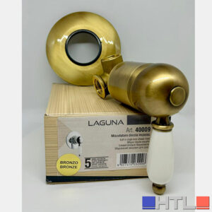 EMMEVI MISCELATORE DOCCIA INCASSO SERIE LAGUNA BRONZO ART.40009