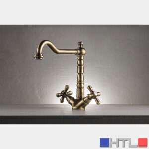 EMMEVI MISCELATORE LAVELLO BRONZO SERIE LAGUNA ART.40516