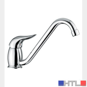 EMMEVI MISCELATORE LAVELLO CON BOCCA GIREVOLE CROMO SERIE DUKA ART.44007