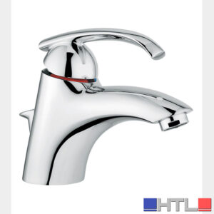 EMMEVI MISCELATORE LAVABO CON SCARICO AUTOMATICO CROMO SERIE RAMSES ART.72003