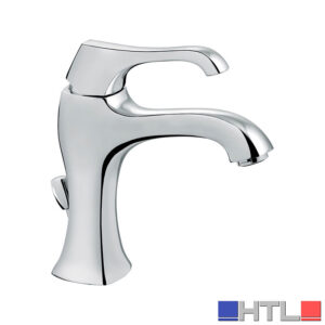 EMMEVI MISCELATORE LAVABO CON SCARICO AUTOMATICO CROMO SERIE ARES ART.76003