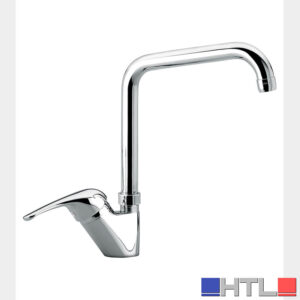 EMMEVI MISCELATORE LAVELLO CON BOCCA GIREVOLE CROMO SERIE EASY ART.9085