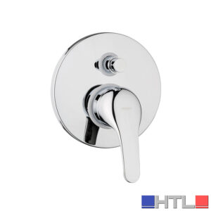 EMMEVI MISCELATORE DOCCIA INCASSO CON DEVIATORE A PULSANTE 2 VIE SERIE WINNY ART.95019
