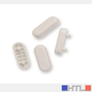 PARACOLPI OVALI H 12 mm. 4 Pz. COPRIVASO SEDILE WC GOMMINI COPRIWATER LEGNO