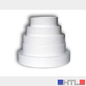 Riduzione per cappa in pvc Ø 80-100-120-125-150 Per Tubi Ventilazione Tondi