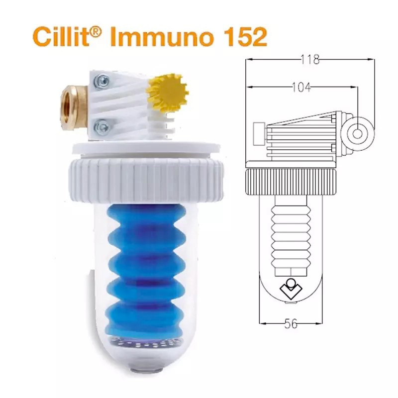 CILLIT - IMMUNO 152 FG-2 DOSATORE IDRODINAMICO SENZA BY-PASS 12015 - immagine 2