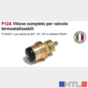 GIACOMINI P12AX011 PER VALVOLE DA 3/8", 1/2", 3/4" E COLLETTORE R553V