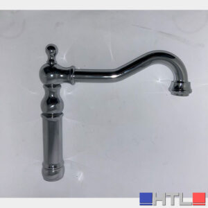 F.LLI FRATTINI CANNA TIPO ANTICO PER LAVELLO CROMO R05018 SERIE DEDRA
