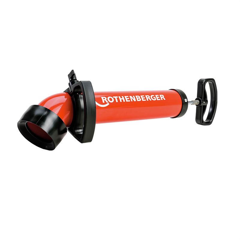 Rothenberger Pulitore ad aspirazione e a pressione, pompa professionale per la pulizia dei tubi, RoPump Super Plus X, con 2 adattatori - immagine 2