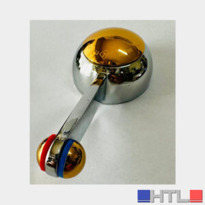 F.LLI FRATTINI LEVA MISCELATORE SERIE ZERO CROMO/ORO