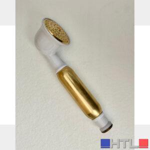 DOCCETTA PER DOCCIA O GRUPPO VASCA DECO’ BIANCO/ORO-TELEFONO