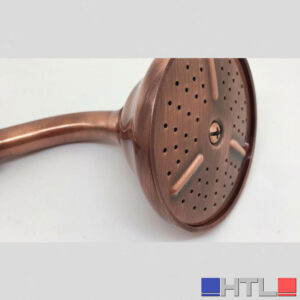 EMMEVI DOCCETTA PER DOCCIA RETRO’ STILE ANTICO RAMATA DECO’ RAME