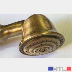 DOCCETTA PER DOCCIA O GRUPPO VASCA DECO’ OTTONE ANTICO BRONZATO BRONZO TELEFONO