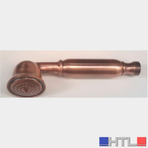 DOCCETTA PER DOCCIA O GRUPPO VASCA DECO' OTTONE RAMATO - RAMATA - RAME TELEFONO