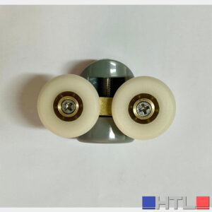 CUSCINETTO CON 2 RUOTE SUPERIORI BOX DOCCIA H