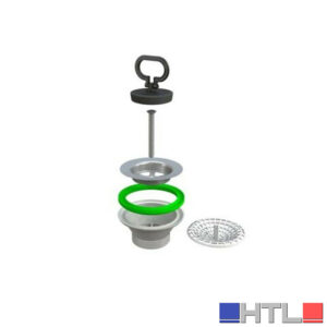 PILETTA IN PVC PER SIFONE LAVELLO PORCELLANA CERAMICA BONOMINI 1" 1/4