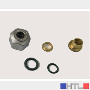 RACCORDO ADATTATORE PER TUBO RAME 12 x 10 GIACOMINI R178