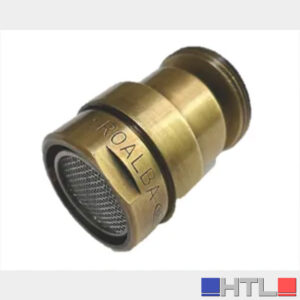 RICAMBIO AERATORE SNODO BIDET CON AERATORE OTTONE BRONZATO OTTONE ANTICO