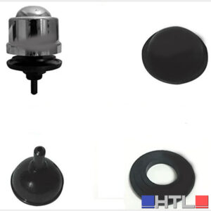 KIT 4 Pz RICAMBI BATTERIA CASSETTA ITS TODINI UNIBOX PULSANTE MEMBRANA CUPOLETTA