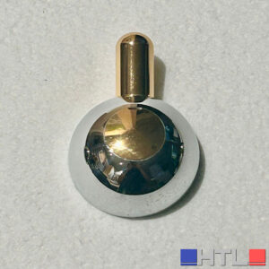F.LLI FRATTINI DEVIATORE VASCA CROMO/ORO SERIE MAGNUM