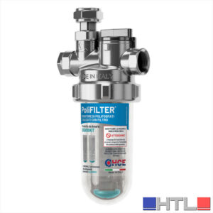 HCE POLIFILTER DOSATORE DI POLIFOSFATI E SFERE CON BY-PASS 1/2" F  1/2 " F DS00100012