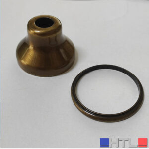 F.LLI FRATTINI DEDRA CAPPUCCIO COMPLETO DI ANELLO OTTONE ANTICO R07007