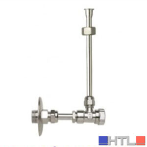 LUXOR PINCUS RUBINETTO X CASSETTE DI SCARICO CON CANNETTA 1/2" x 3/8" 70710025CC