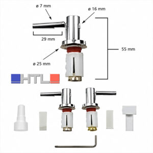 Pozzi Ginori 51967 Kit Cerniere Norm.Sed.51760