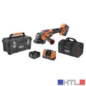 SMERIGLIATRICE ANGOLARE A BATTERIA BRUSHLESS 'BEWS 18-115BLPX2' 18V 5.0Ah