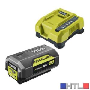 KIT ENERGY BATTERIA E CARICABATTERIA 'RY36BC60A-140' RYOBI 36V 4,0Ah