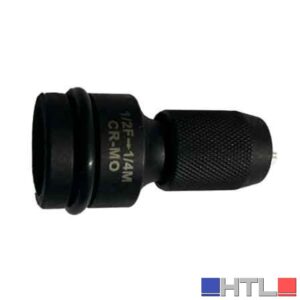 ADATTATORE PER TRAPANO A IMPULSI CARDINALE Quadro 1/2" - Esagonale 1/4"