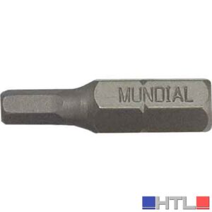 INSERTO PER VITI ESAGONO 1/4" MUNDIAL 5 mm (Confezione da 12 pezzi)