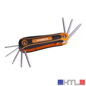 SET CHIAVI MASCHIO TORX KENDO 8 PEZZI T9,10,15,20,25,27,30,40