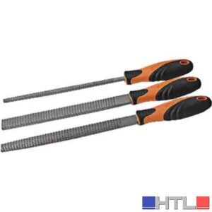 SET RASPE MANICATE KENDO 200 mm - confezione 3 pezzi