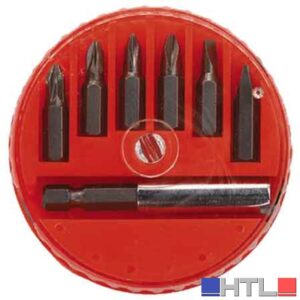 SET INSERTI MAGNETICI CON PORTAINSERTI  7 pezzi