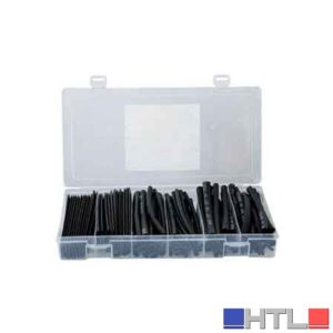 BOX GUAINE TERMORESTRINGENTI NERE Confezione 100 pezzi
