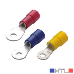 CAPOCORDA PREISOLATO OCCHIELLATO 1,5 mm, Ø 10 mm - Confezione 20 pezzi