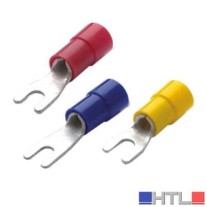CAPOCORDA PREISOLATO A FORCELLA 1,5 mm, Ø 3 mm - Confezione 20 pezzi