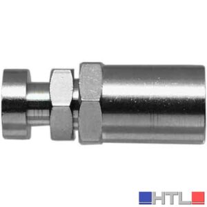 ATTACCO A BAIONETTA CON PORTAGOMMA Ø 6x14 mm (Confezione da 10 pezzi)