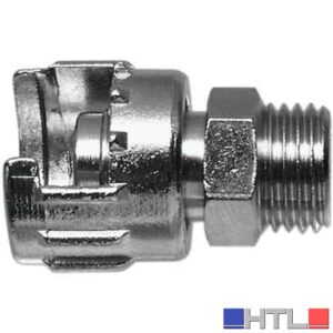 RACCORDO CON DADO FRESATO 1/4" (Confezione da 10 pezzi)