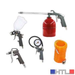KIT ACCESSORI PER COMPRESSORE 5 PEZZI CARDINALE