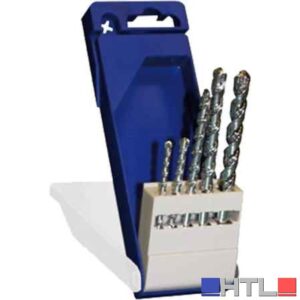 SERIE PUNTE PER MURO 5 PEZZI ECEF 4÷10 mm