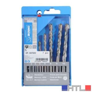 SERIE PUNTE PER MURO 7 PEZZI KRINO 3÷10 mm