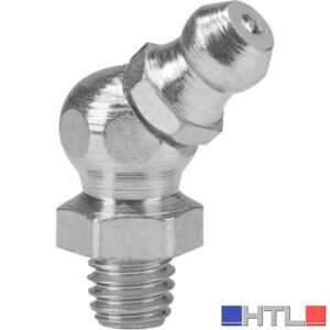INGRASSATORE TIPO HYDRAULIK A 45° 'BLISTER' M6x1 (Confezione da 10 pezzi)