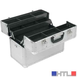 VALIGIA IN ALLUMINIO 5 SCOMPARTI 360x300x230 mm