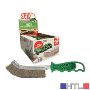 SPAZZOLA A MANO 'SPID' INOX SIT Box 24 pezzi
